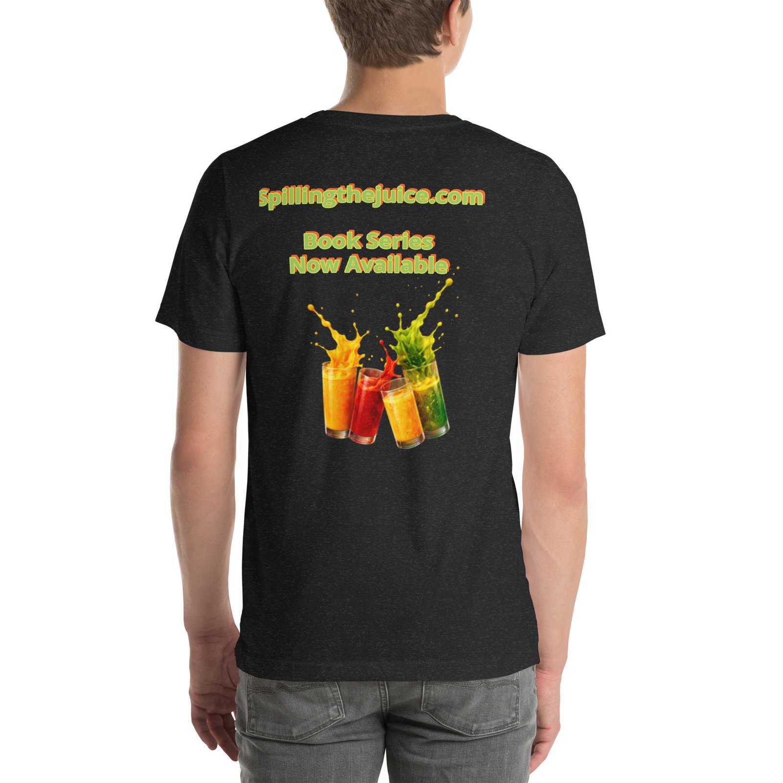 Spilling It Graphic T-Shirt – Bold Juicy Splash Tee | STJ Merch - Image 6