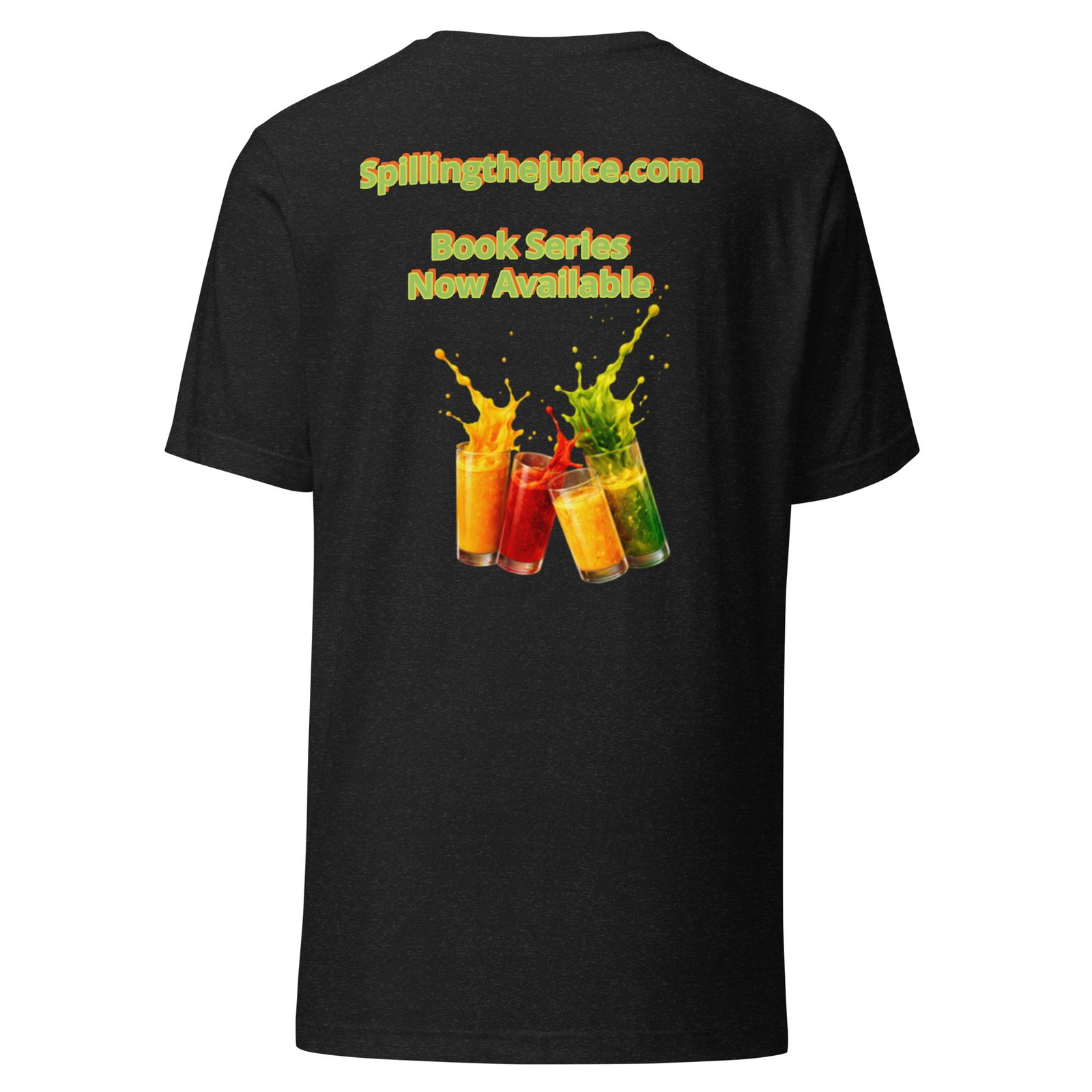 Spilling It Graphic T-Shirt – Bold Juicy Splash Tee | STJ Merch - Image 2