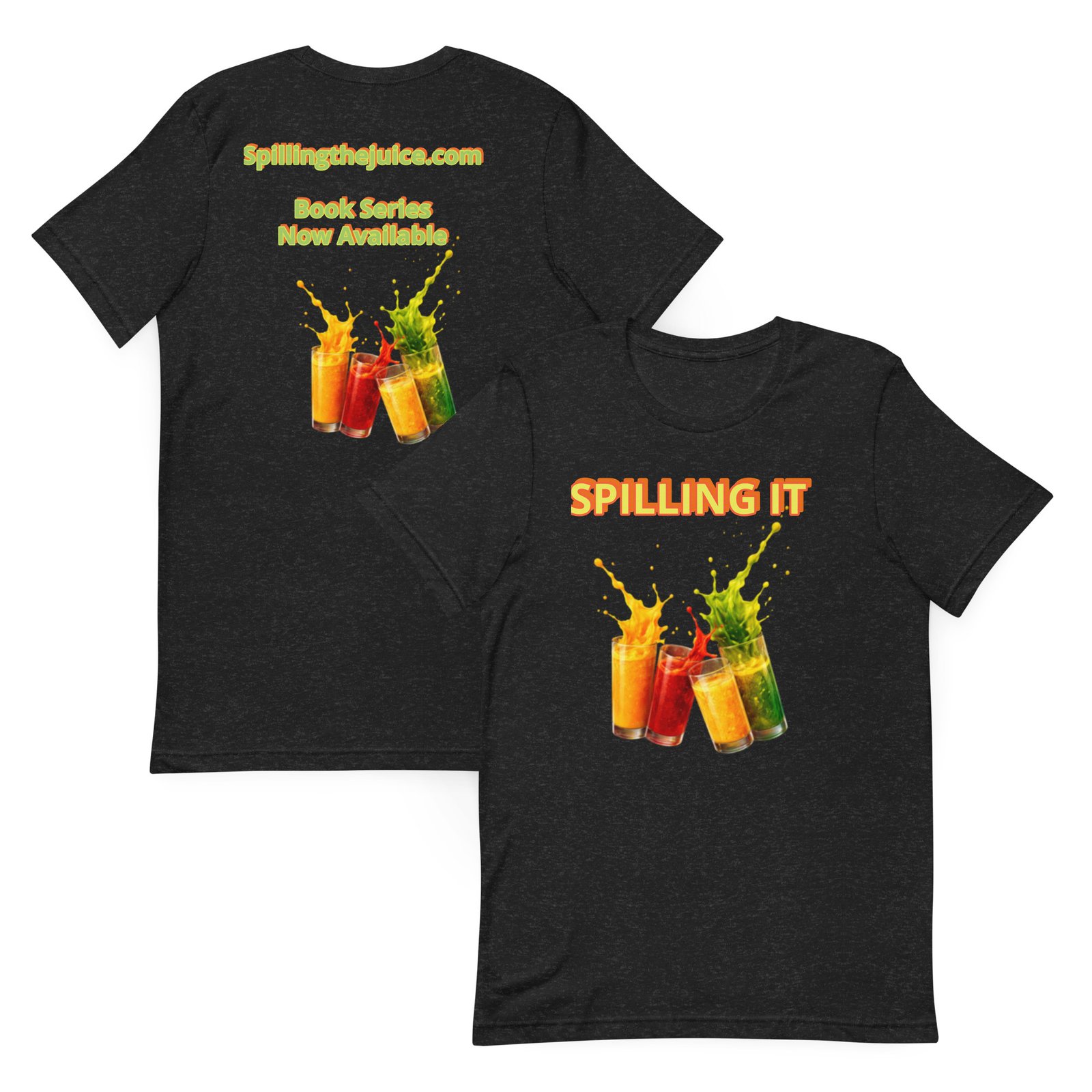 Spilling It Graphic T-Shirt – Bold Juicy Splash Tee | STJ Merch - Image 9
