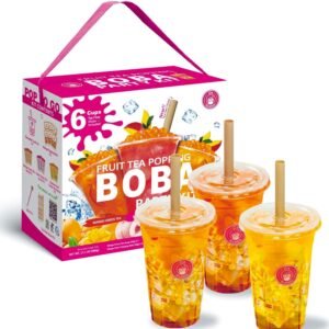 Mixed Fruit Boba Tea