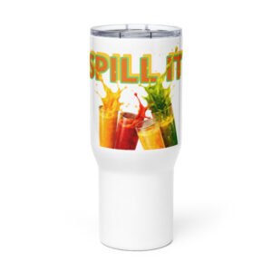 Spill It Travel Mug – Stainless Steel | STJ Collection