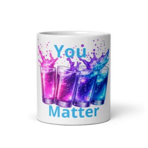 You Matter-STJ White glossy mug