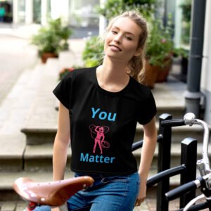 STJ You Matter Crop Tee