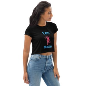 STJ You Matter Crop Tee